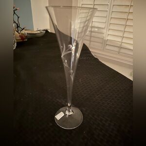 Princess House Tall Flute Champagne Glassware